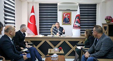 Şahin'den Gaziantep Et Borsası ve Et Hali'ne ziyaret