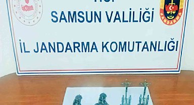 Samsun 'da tarihi eser ele geçirildi