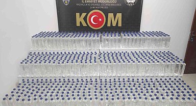 Samsun'da 1280 litre etil alkol ele geçirildi
