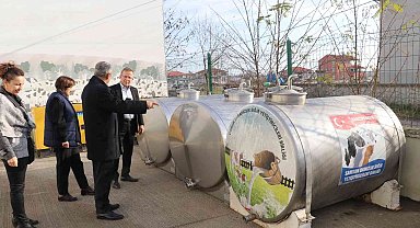 Samsun'da çiğ sütün kalitesi arttırılıyor