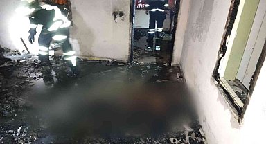 Samsun'da ev yangını: 1 ölü