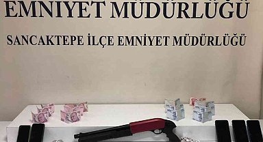 Sancaktepe'de iş yerinden projektör çalan hırsız kıskıvrak yakalandı