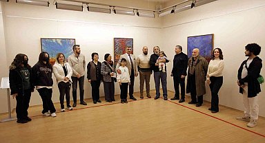 Sanko Galerisi'nde Araftaki Ann-lar" teması resim sergisi