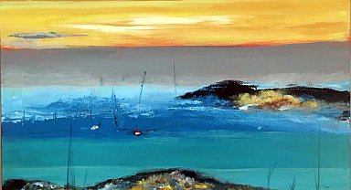 Sanko Sanat galerisinde resim sergisi