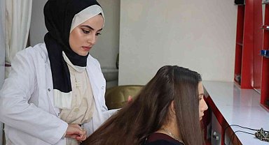 Şanlıurfalı genç kızlar hayallerine kavuştu