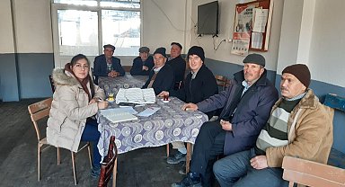 Şaphane'de çiftçiler bilgilendirildi