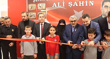Şehidin isminin verildiği okulda ilk karne heyecanı yaşandı