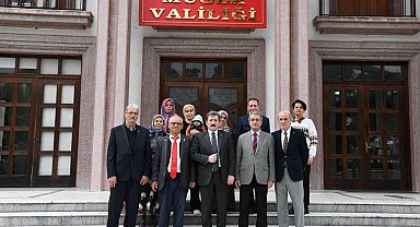 Şehit Aileleri ve Gazilerden Vali Tavlı'ya ziyaret