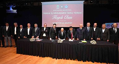 Şehitkamil Belediyesi'nde toplu iş sözleşmesi imzalandı