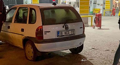Seyir halindeki araca silahlı saldırı