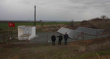 Siğilli köyü güneş enerjisine geçti