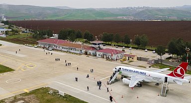 Siirt Havalimanı 2022 yılında 50 bin 171 yolcuya hizmet verdi