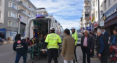 Sinop'ta trafik kazası: 1 yaralı
