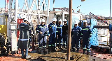 Şırnak Namaz Dağı'nda petrol araması için sondaj çalışması başladı
