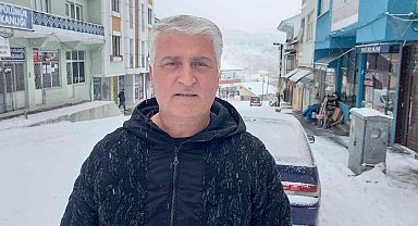 Son yılların en kurak kış mevsimini yaşayan Pülümür'de kar sevinci