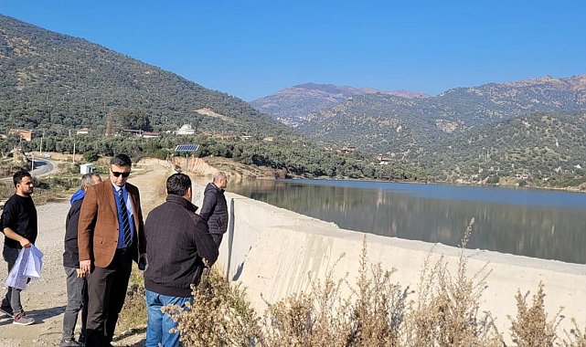 Sultanhisar Barajı'nda çalışmalar devam ediyor