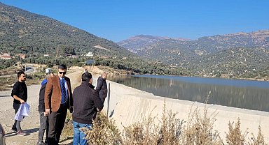 Sultanhisar Barajı'nda çalışmalar devam ediyor