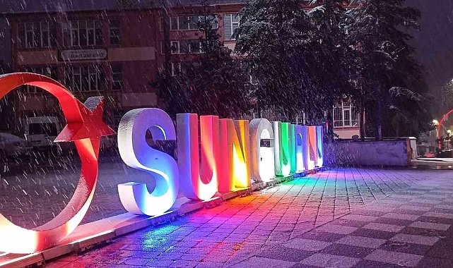 Sungurlu yeni güne karla uyandı