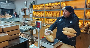 Sungurlu'da zabıta ekipleri fırınları denetledi
