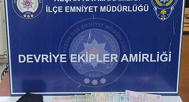 Şüpheli şahsın üzerinden uyuşturucu çıktı