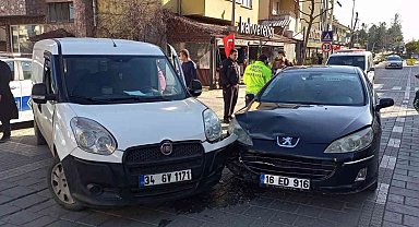 Tali yoldan çıktı, kaza yaptı: 1 yaralı