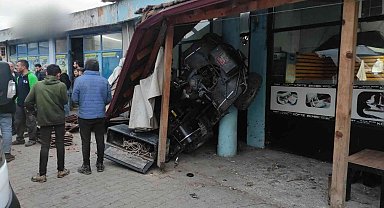Tamiri yapılan ATV kendi kendine hareket edince olanlar oldu