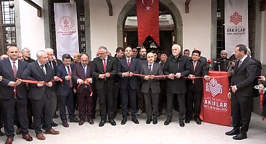 Tarihi Çarşı Camisi ibadete açıldı