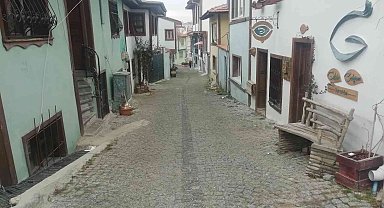 Tarihi Odunpazarı bölgesi boş kaldı