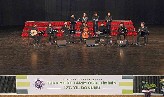Tarım öğretiminin 177. Yılı Atatürk Üniversitesi'nde kutlandı