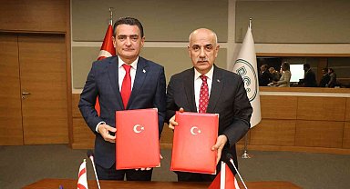 Tarım ve Orman Bakanı Kirişci, KKTC Tarım ve Doğal Kaynaklar Bakanı Oğuz ile görüştü