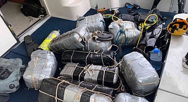 Tekirdağ rotalı gemide 290 kilo kokain ele geçirildi