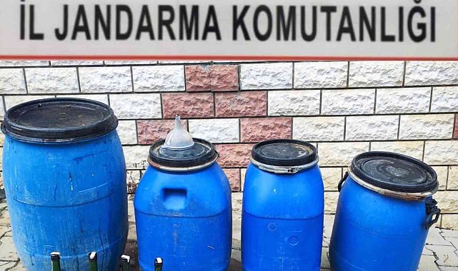 Tekirdağ'da 255 litre sahte alkol ele geçirildi
