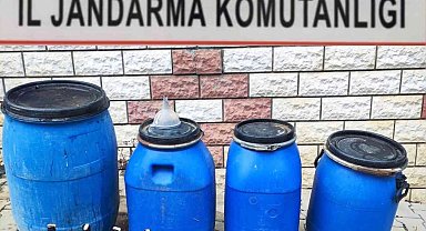 Tekirdağ'da 255 litre sahte alkol ele geçirildi