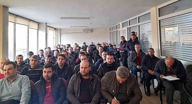Tekirdağ'da bitkileri koruma eğitimi verildi