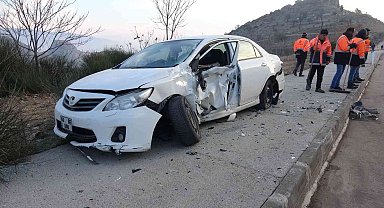 Tokat'ta gizli buzlanma zincirleme kazaya neden oldu: 9 yaralı
