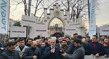 TÜGVA Gençlik Kollarından İsveç Konsolosluğu önünde eylem
