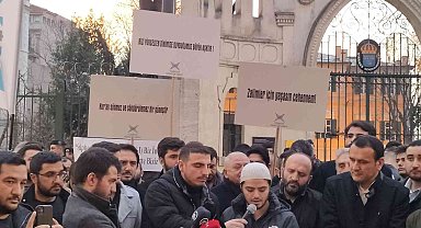 TÜGVA'dan İsveç Konsolosluğu önünde eylem
