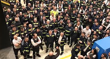 TÜPRAŞ'ta iş yavaşlatma eylemi başladı