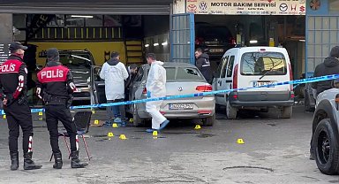 Ümraniye'de oto sanayide silahlı dehşet: 1 ölü, 6 yaralı