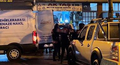 Ümraniye'de silahlı kavgada ölen kişinin cesedi Adli Tıp Morguna kaldırıldı