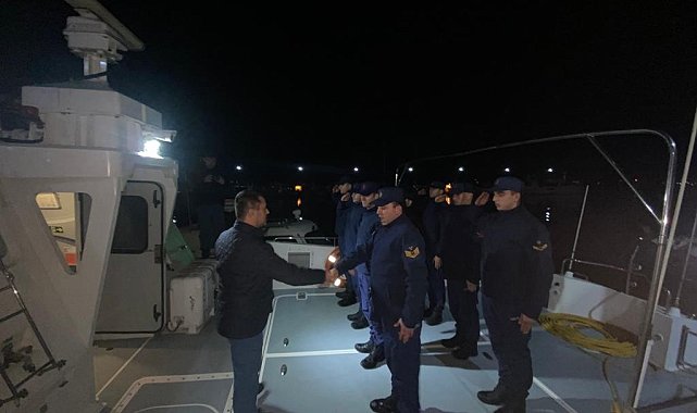 Vali İlhami Aktaş, yılın son gecesinde görev başındaki personelleri ziyaret etti