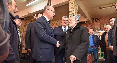 Vali Karadeniz, Akhisar'da muhtarlar ve vatandaşlarla bir araya geldi