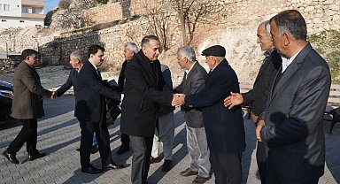 Vali Mahmut Çuhadar, köylülerin sorunlarını dinledi