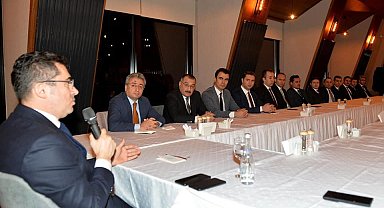 Vali Memiş, kaymakamlarla bir araya geldi