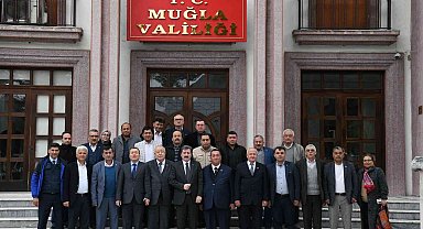 Vali Tavlı, Muhtar Dernek ve Federasyonları ile bir araya geldi