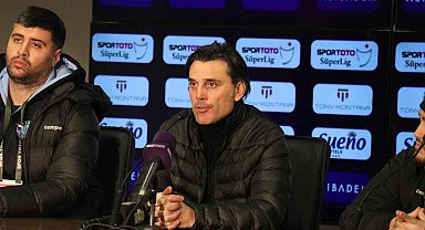 Vincenzo Montella: "Gurur verici bir galibiyet"