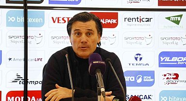 Vincenzo Montella: "İkinci yarıda istediğimiz sonucu aldık"