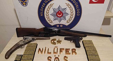 Vincin üzerinden silahla 15 el ateş açmıştı, evinde çok sayıda silah çıktı