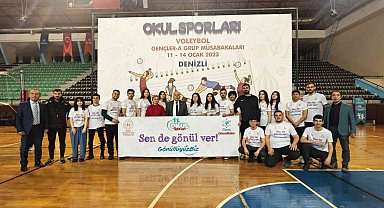 Voleybolda grup heyecanı Denizli'de başladı