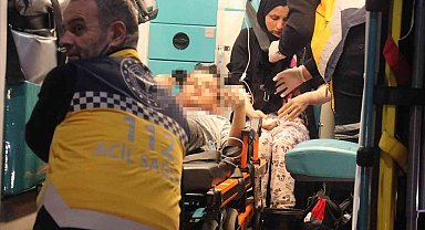 Yanan ateşe parlayıcı madde döktüler: 2'si çocuk 3 kişi yandı